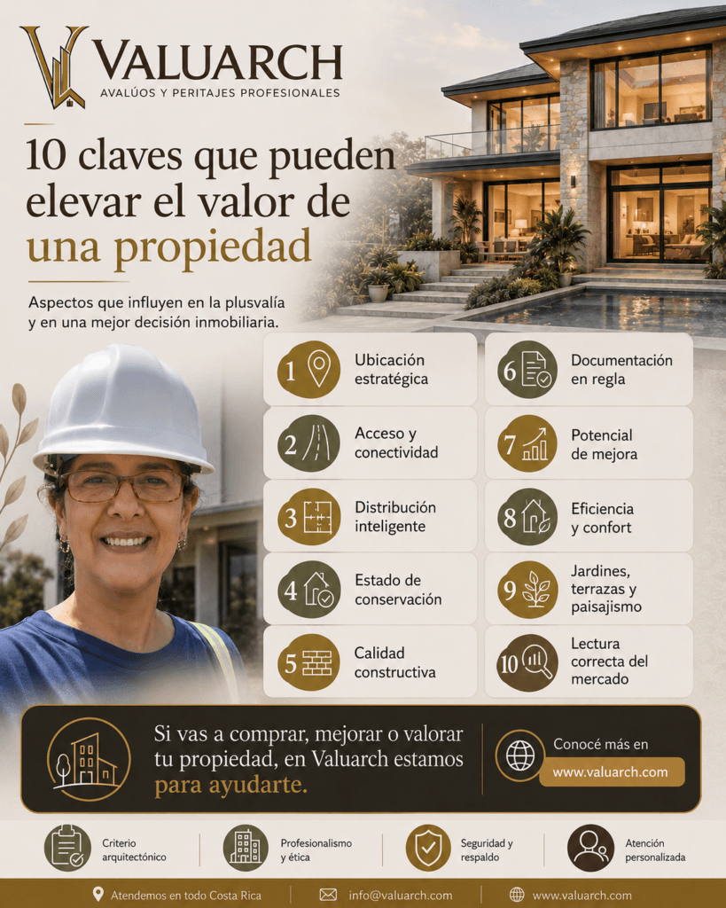 10 claves que pueden elevar el valor de una propiedad