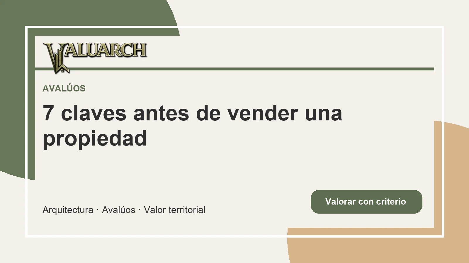 vender una propiedad