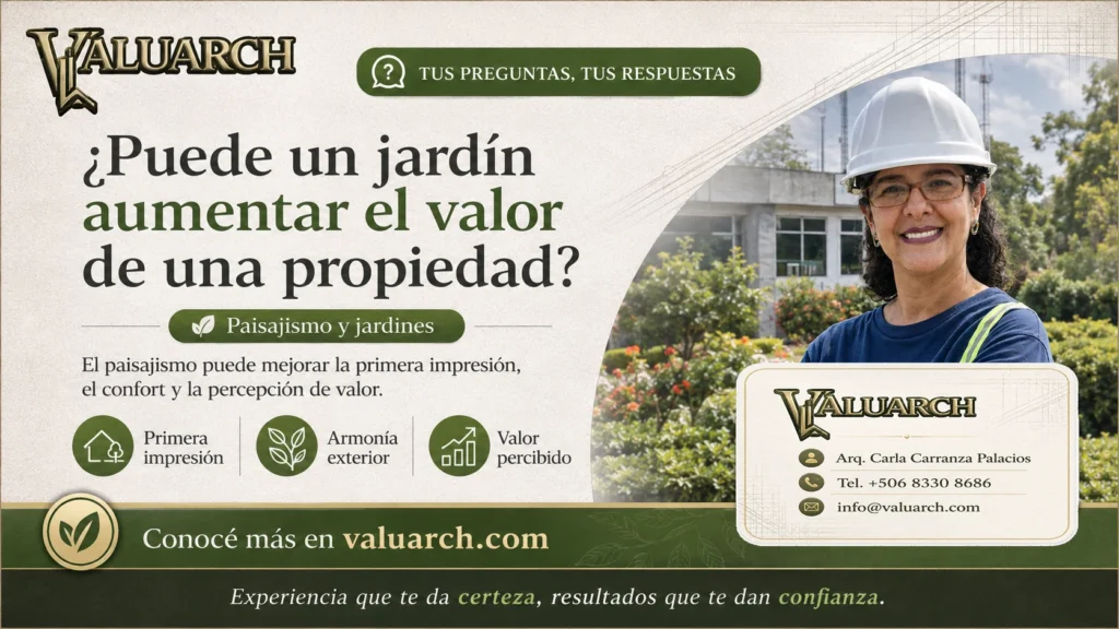 ¿Puede un jardín aumentar el valor de una propiedad?