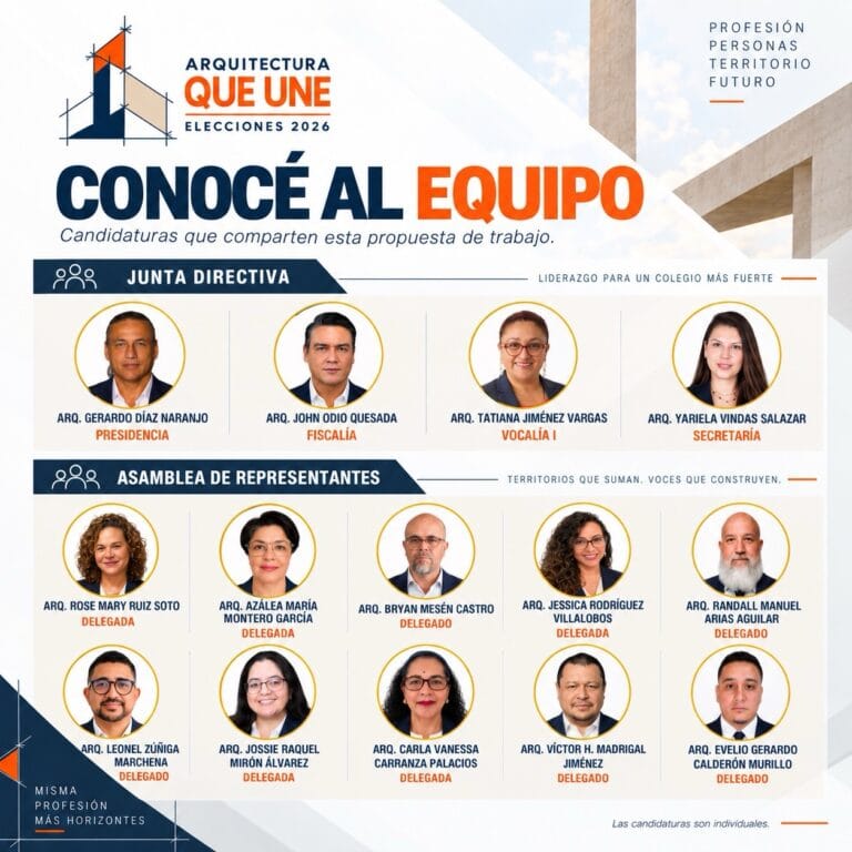 ¿Quiénes integran Arquitectura que Une?